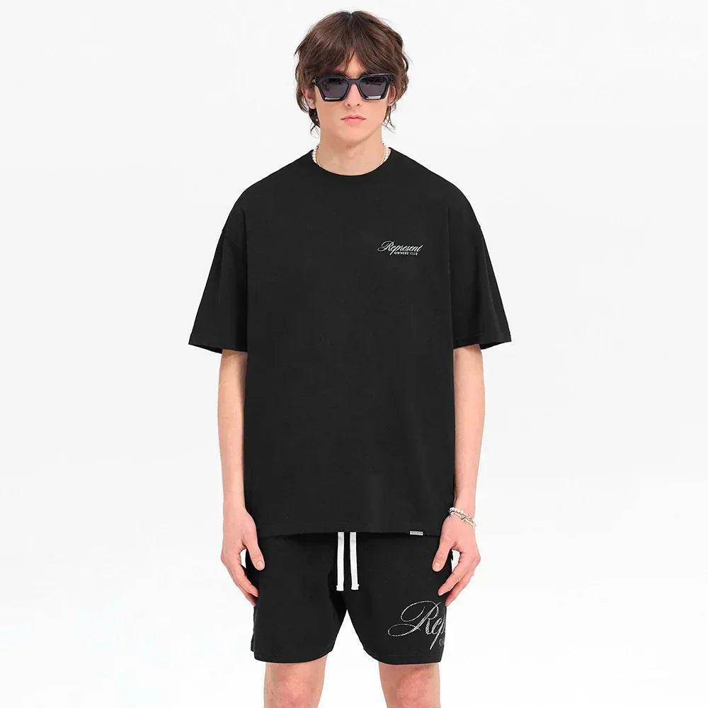 Owners Club Script T-Shirt - REPRESENT - VENTURER