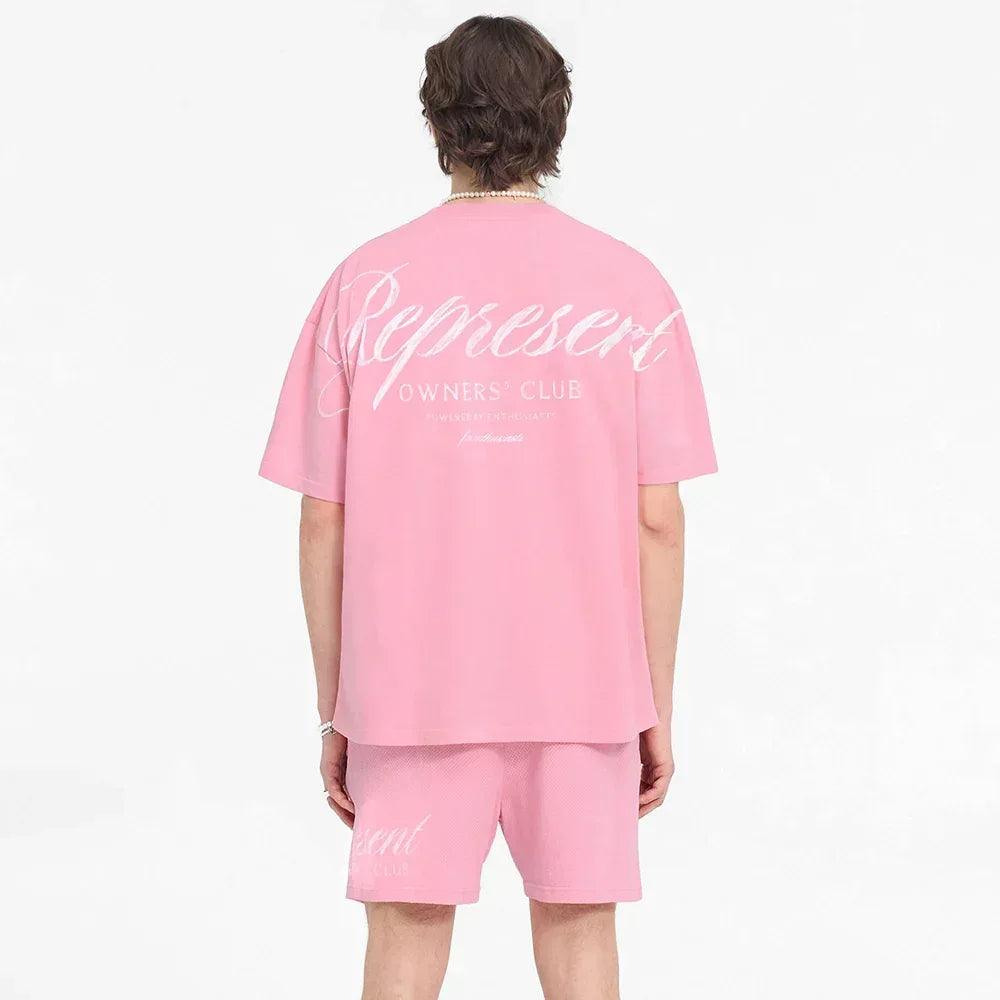 Owners Club Script T-Shirt - REPRESENT - VENTURER