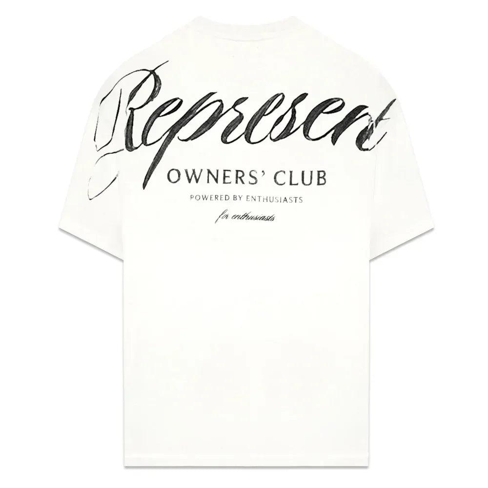 Owners Club Script T-Shirt - REPRESENT - VENTURER