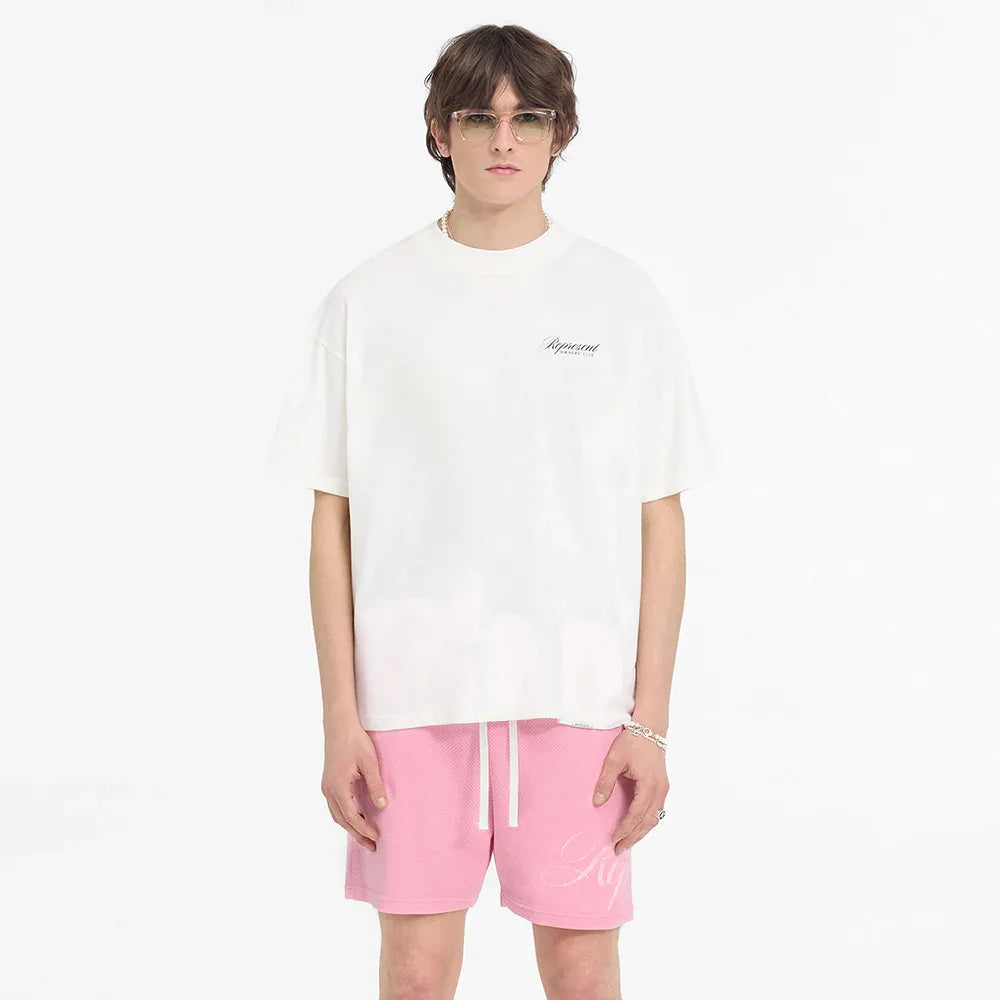 Owners Club Script T-Shirt - REPRESENT - VENTURER