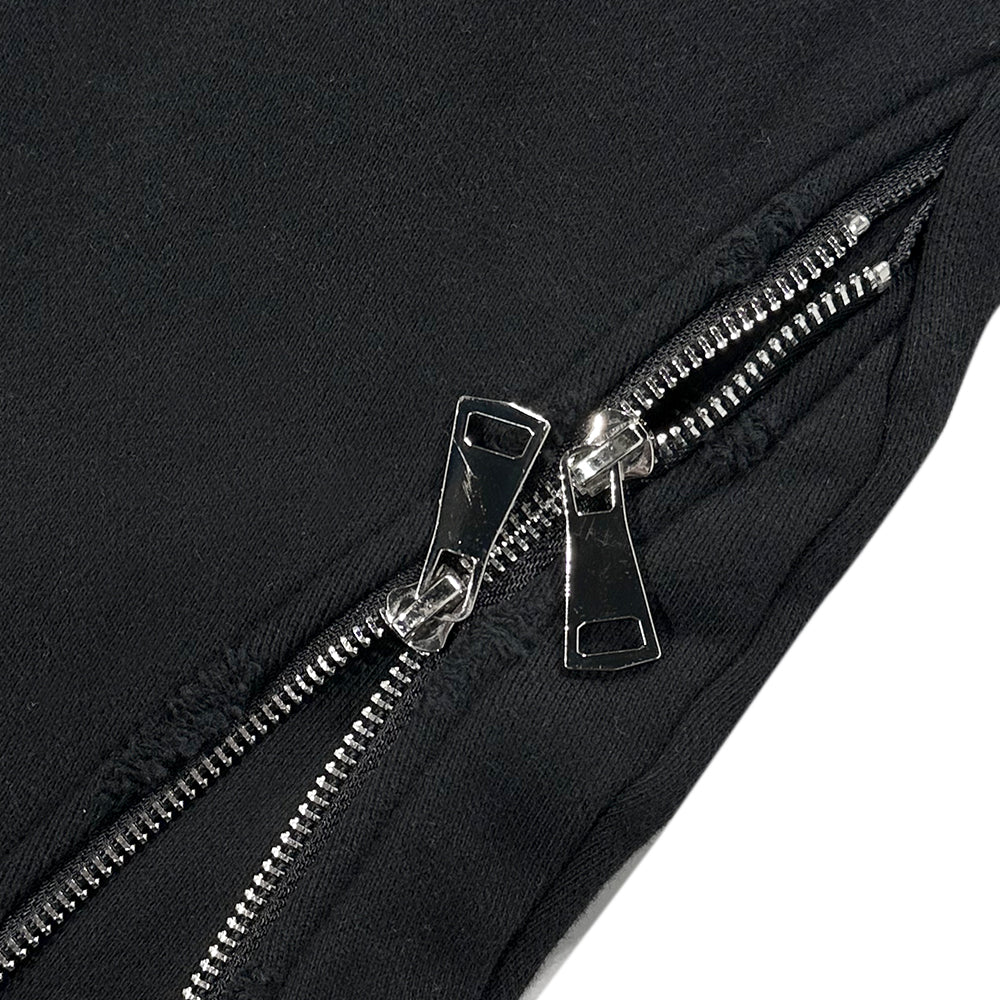 Stealth Triple Zip Flared Sweatpants