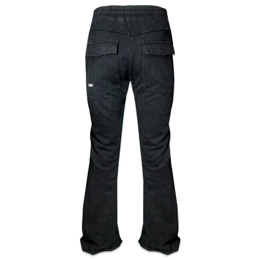 Stealth Triple Zip Flared Sweatpants - DEMIK EXCLUSIVES - VENTURER
