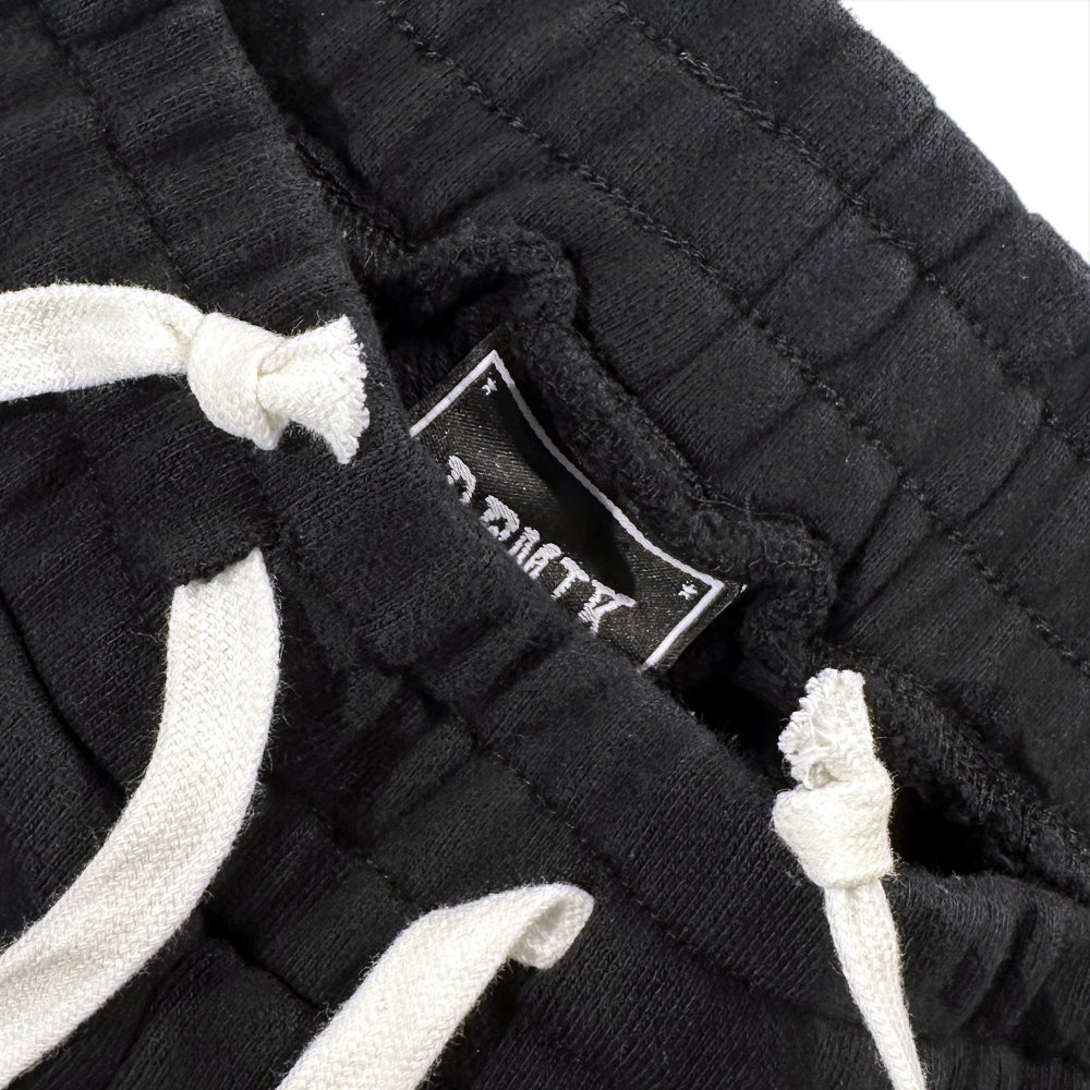 Onyx Triple Zip Flared Sweatpants