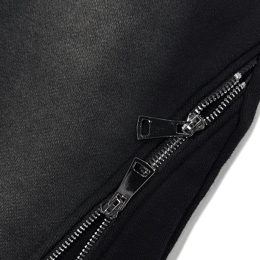 Onyx Triple Zip Flared Sweatpants - DEMIK EXCLUSIVES - VENTURER
