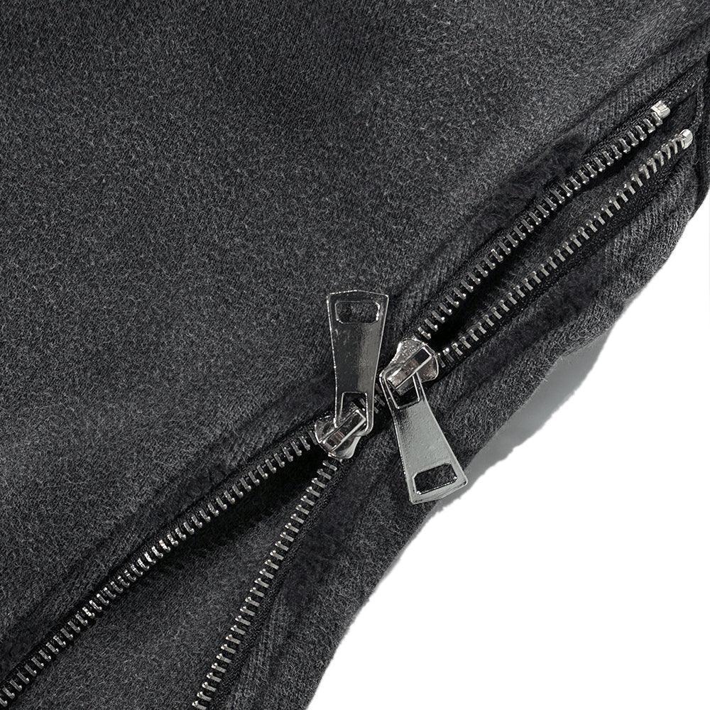Shadow Triple Zip Flared Sweatpants - DEMIK EXCLUSIVES - VENTURER