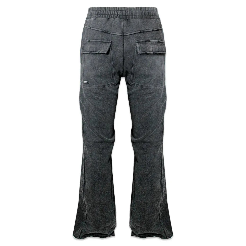 Shadow Triple Zip Flared Sweatpants - DEMIK EXCLUSIVES - VENTURER