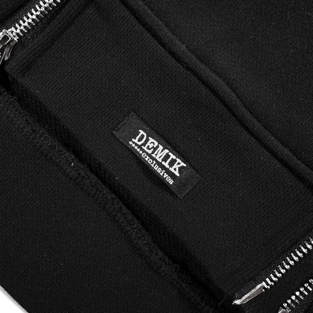 Studded Triple Zip Hoodie - DEMIK EXCLUSIVES - VENTURER