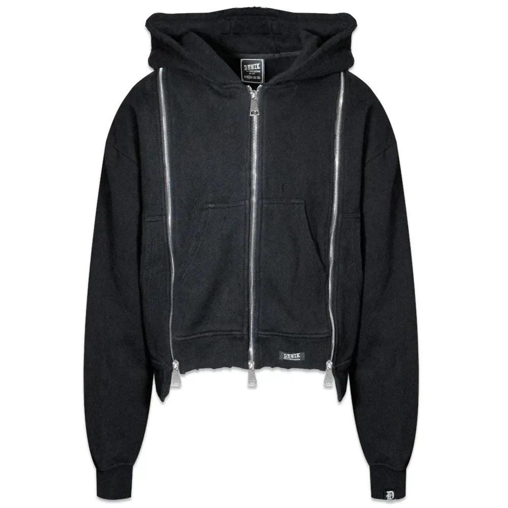 Stealth Triple Zip Hoodie - DEMIK EXCLUSIVES - VENTURER