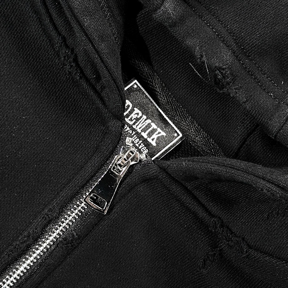 Stealth Triple Zip Hoodie