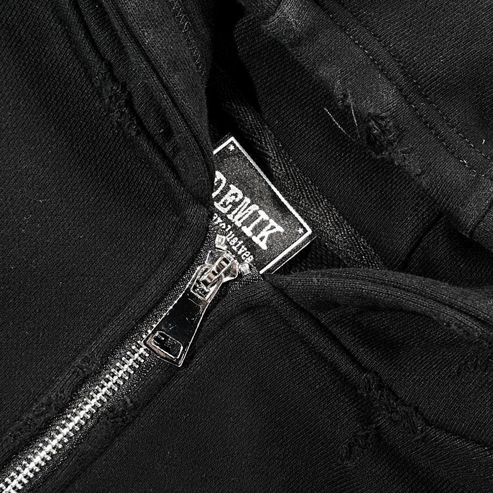 Stealth Triple Zip Hoodie - DEMIK EXCLUSIVES - VENTURER