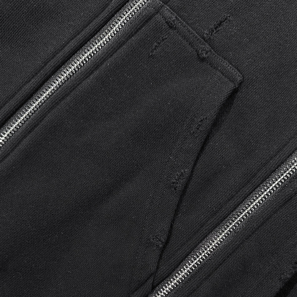 Stealth Triple Zip Hoodie