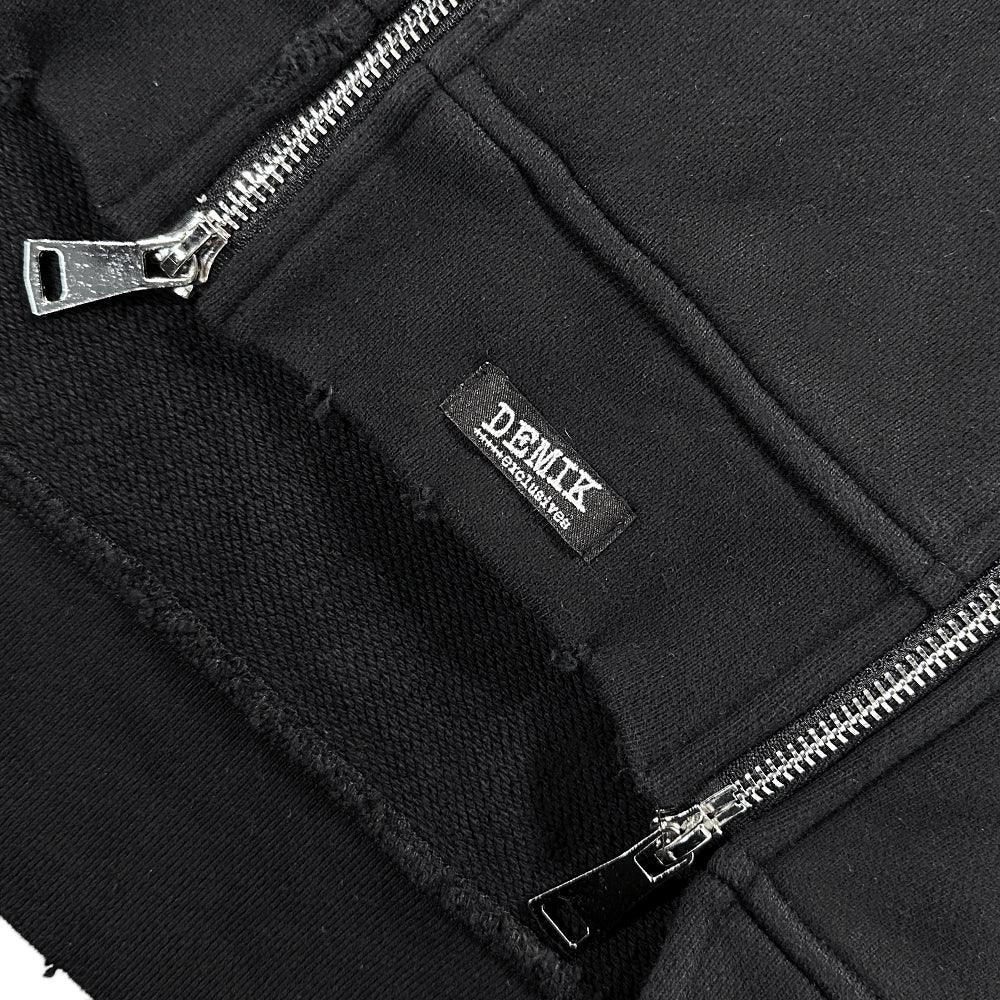Stealth Triple Zip Hoodie - DEMIK EXCLUSIVES - VENTURER