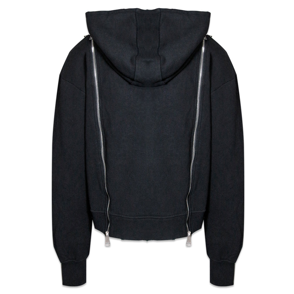 Stealth Triple Zip Hoodie