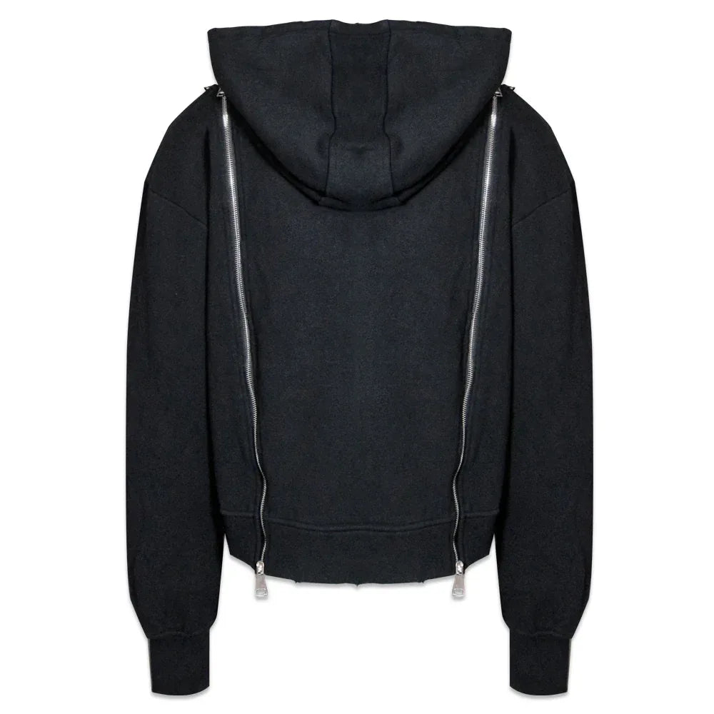 Stealth Triple Zip Hoodie - DEMIK EXCLUSIVES - VENTURER