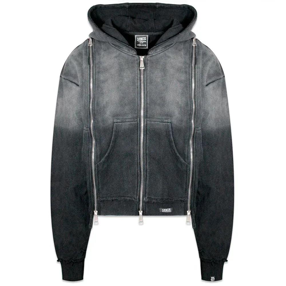 Onyx Triple Zip Hoodie - DEMIK EXCLUSIVES - VENTURER