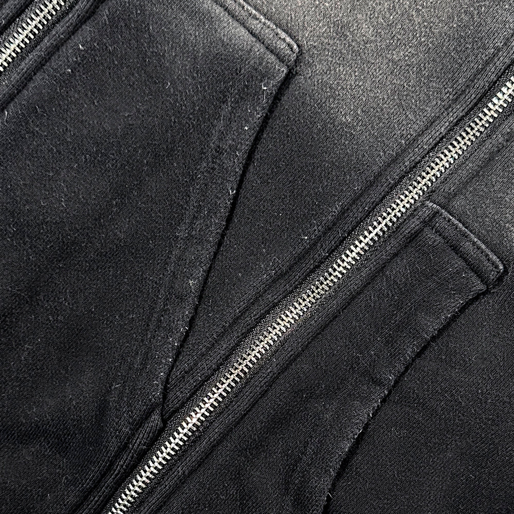 Onyx Triple Zip Hoodie