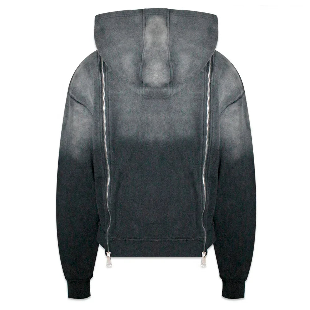 Onyx Triple Zip Hoodie - DEMIK EXCLUSIVES - VENTURER