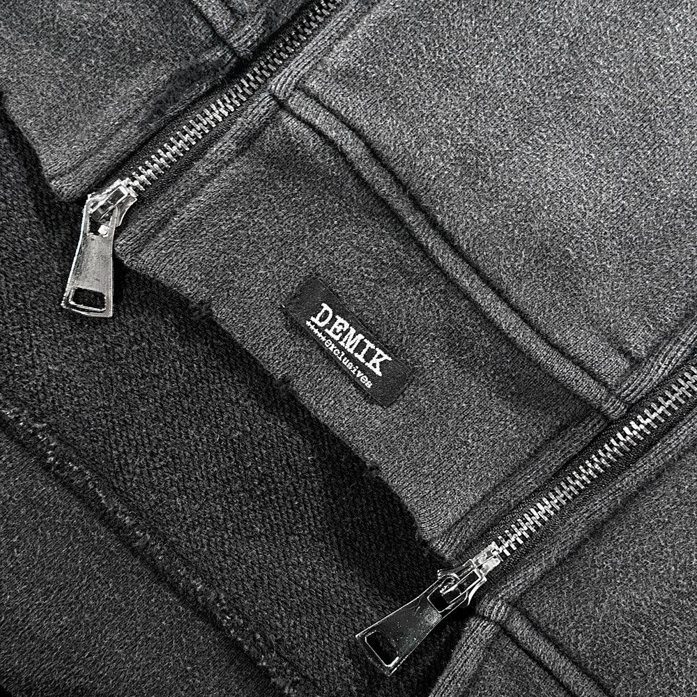 Shadow Triple Zip Hoodie - DEMIK EXCLUSIVES - VENTURER