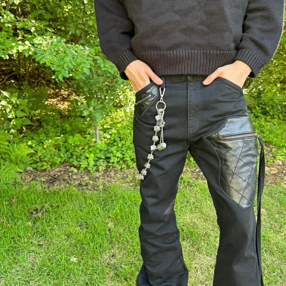 Skull Dice 15 Link Chain - EMOstanceclub - VENTURER