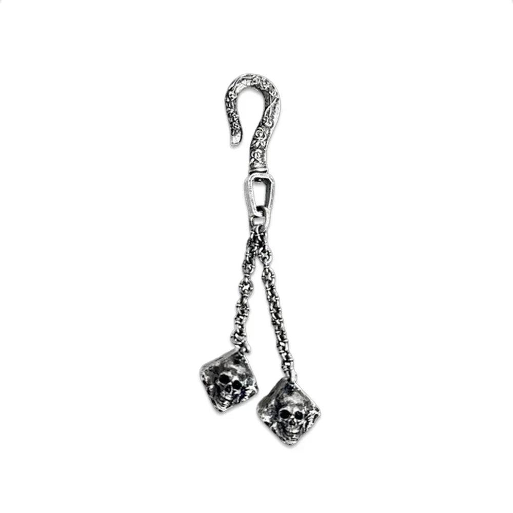 Skull Dice Keyring - EMOstanceclub - VENTURER