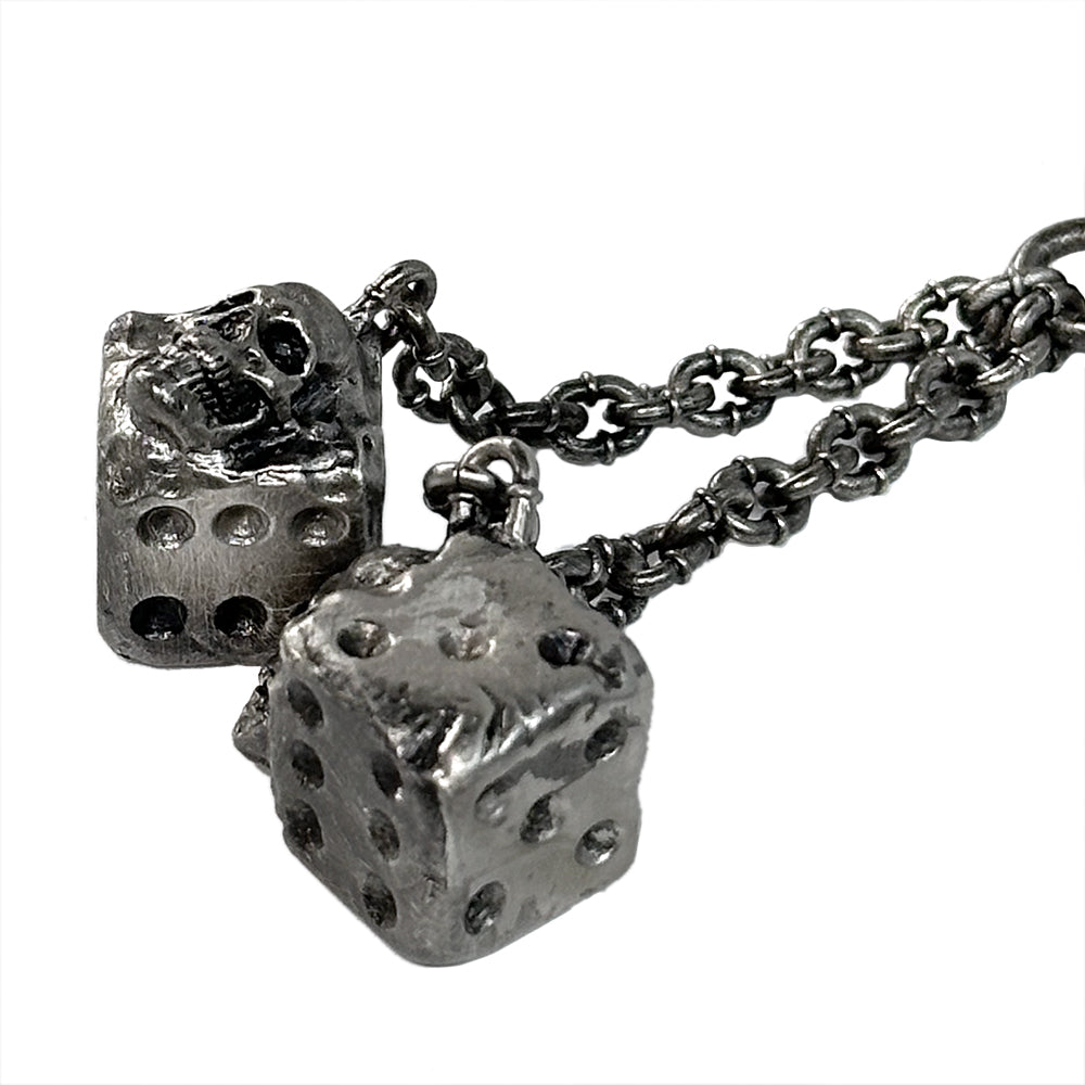 Skull Dice Keyring