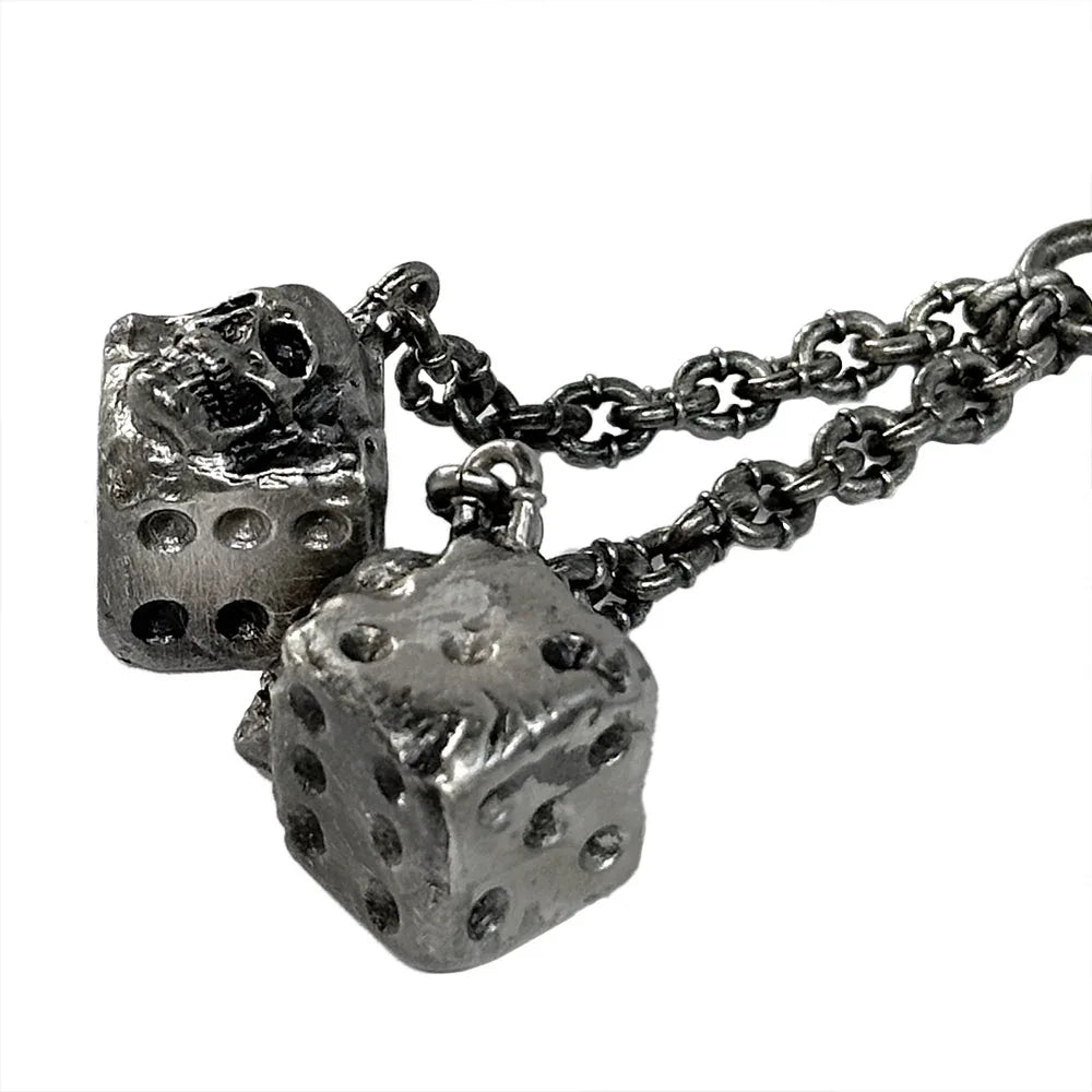 Skull Dice Keyring - EMOstanceclub - VENTURER