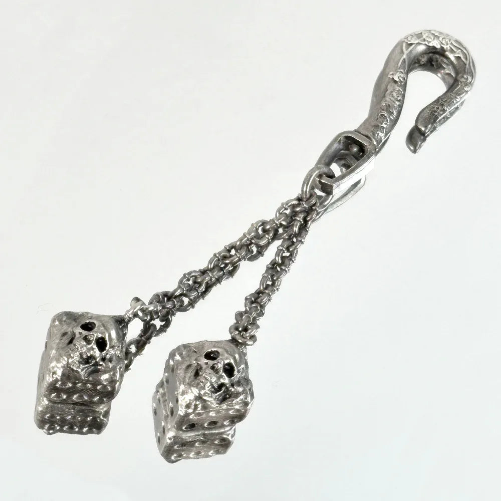 Skull Dice Keyring - EMOstanceclub - VENTURER