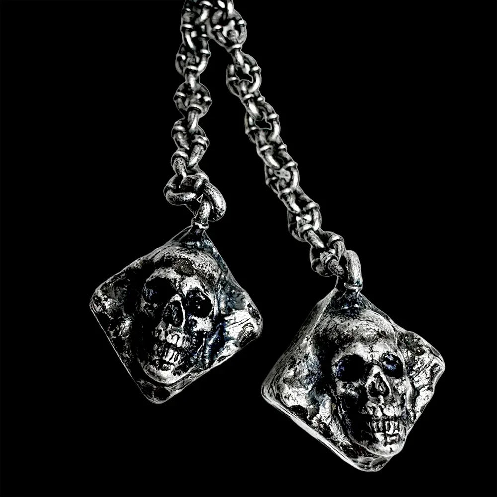 Skull Dice Keyring - EMOstanceclub - VENTURER