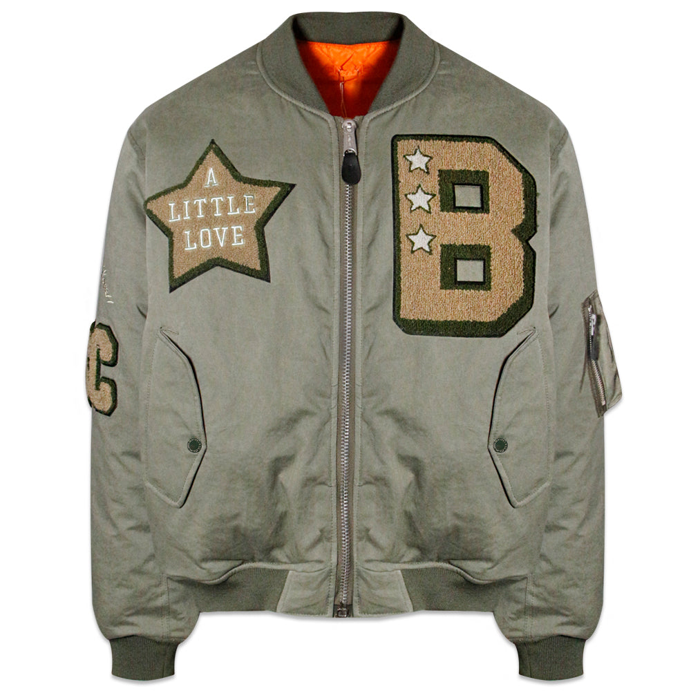 F.M.C.D Varsity Cotton Bomber Jacket