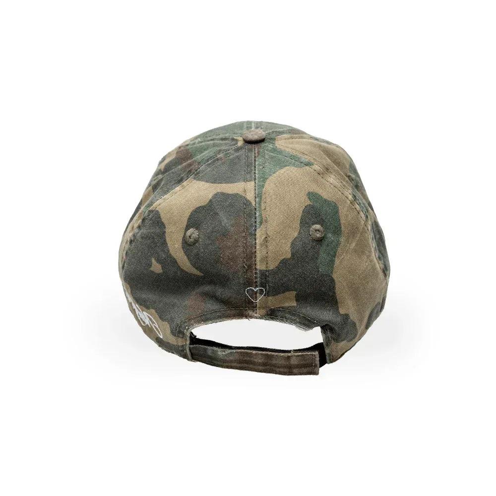 F.M.C.D Bone New York Vintage Washed Camo Cap - BASICKS - VENTURER