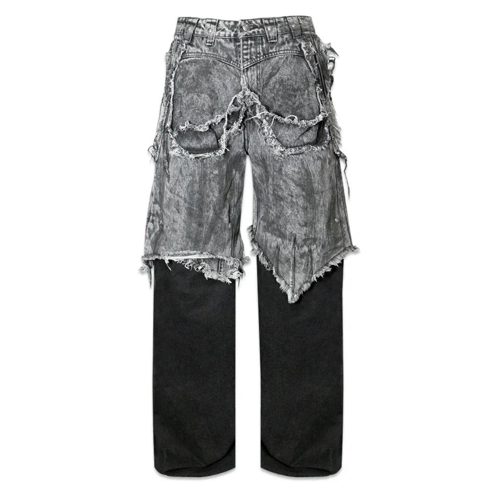 Chaos Dream Waxed Gray Layer Pants - COZY WORLDWIDE - VENTURER