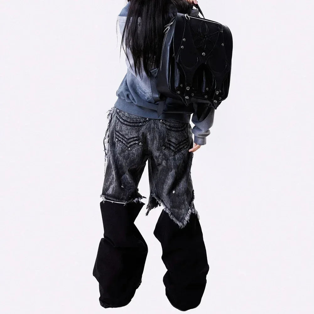 Chaos Dream Waxed Gray Layer Pants - COZY WORLDWIDE - VENTURER