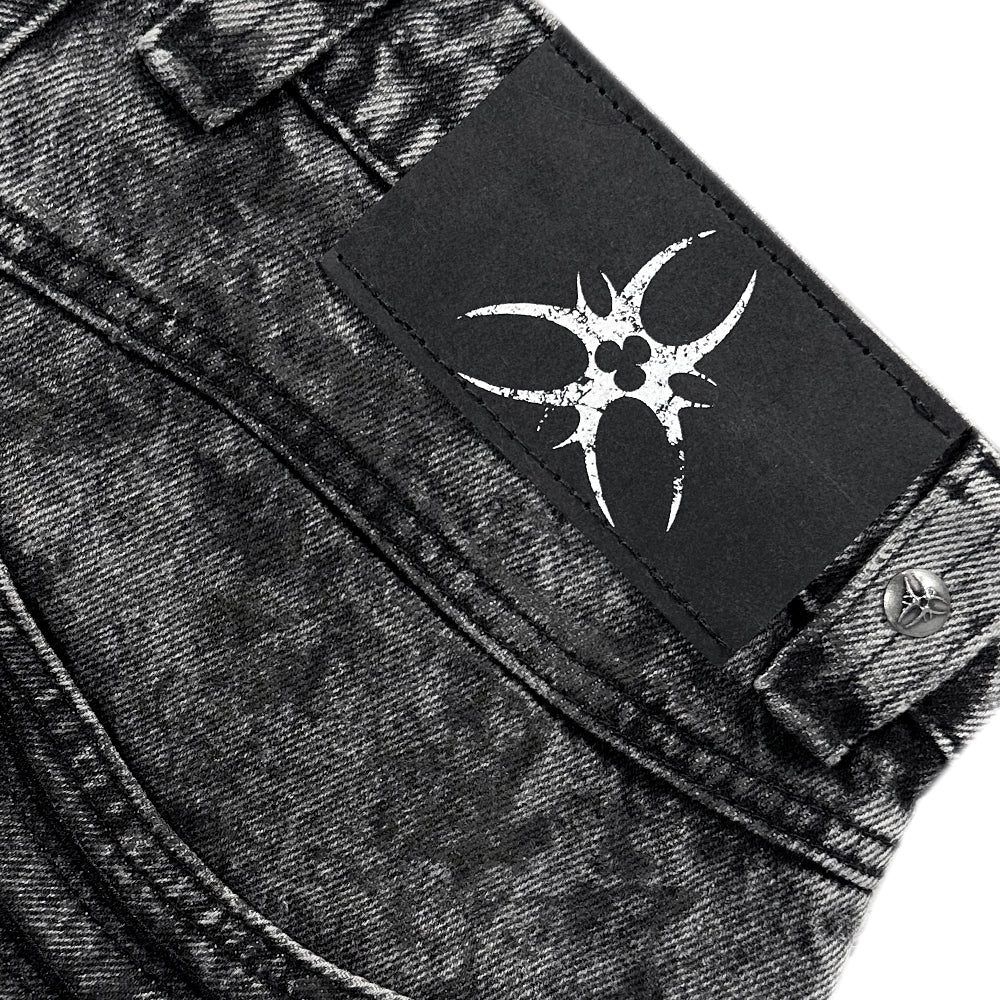 Chaos Dream Waxed Gray Layer Pants