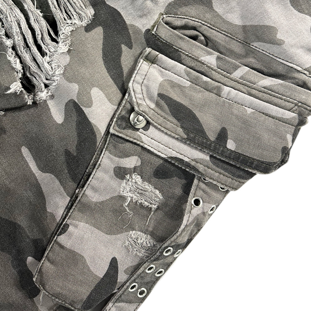 Chaos Dream Waxed Camo Jorts