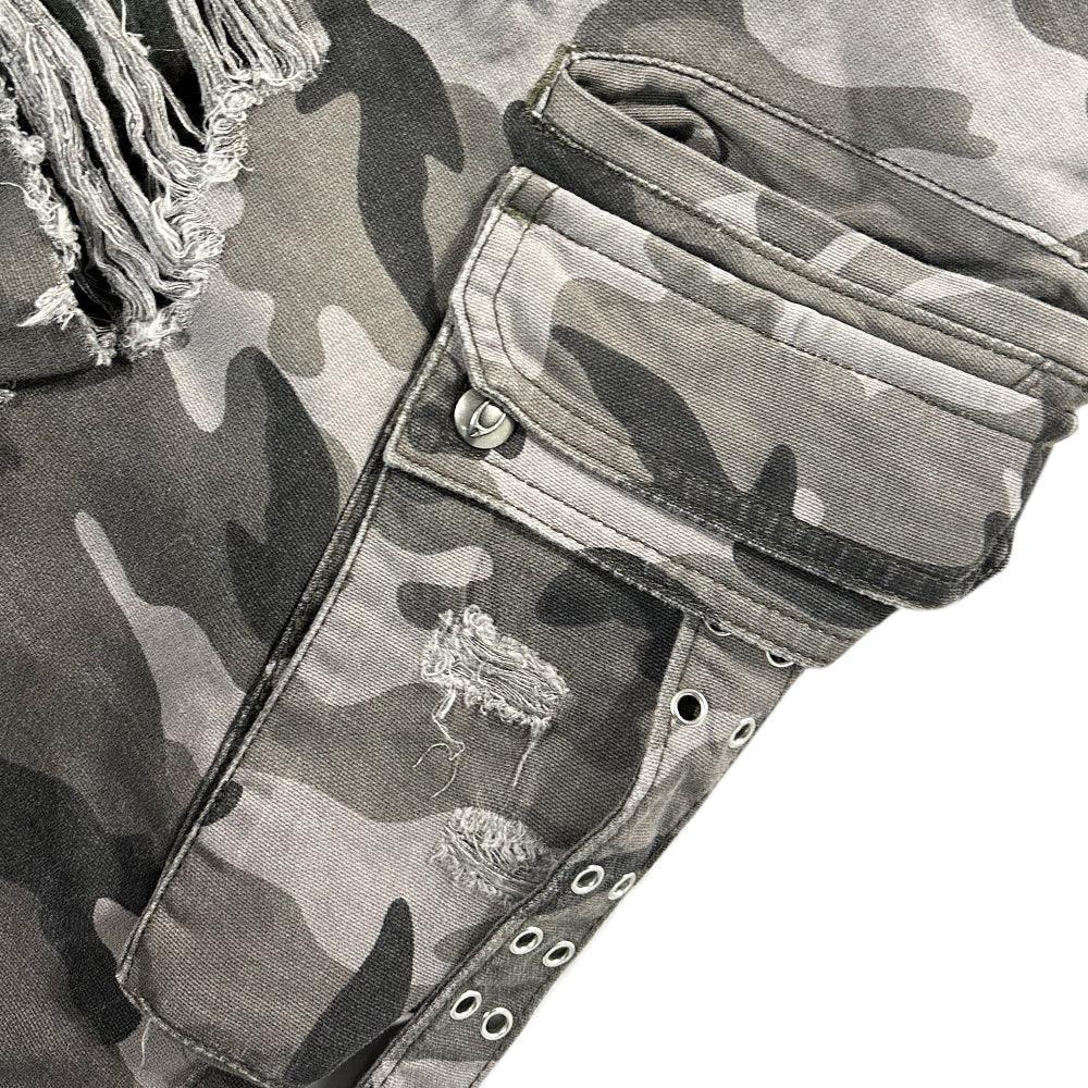 Chaos Dream Waxed Camo Jorts - COZY WORLDWIDE - VENTURER