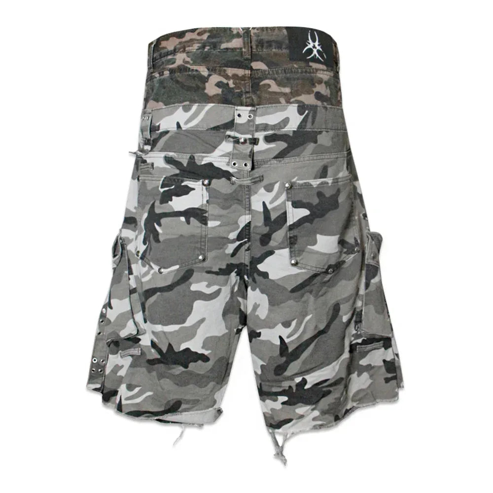 Chaos Dream Waxed Camo Jorts - COZY WORLDWIDE - VENTURER