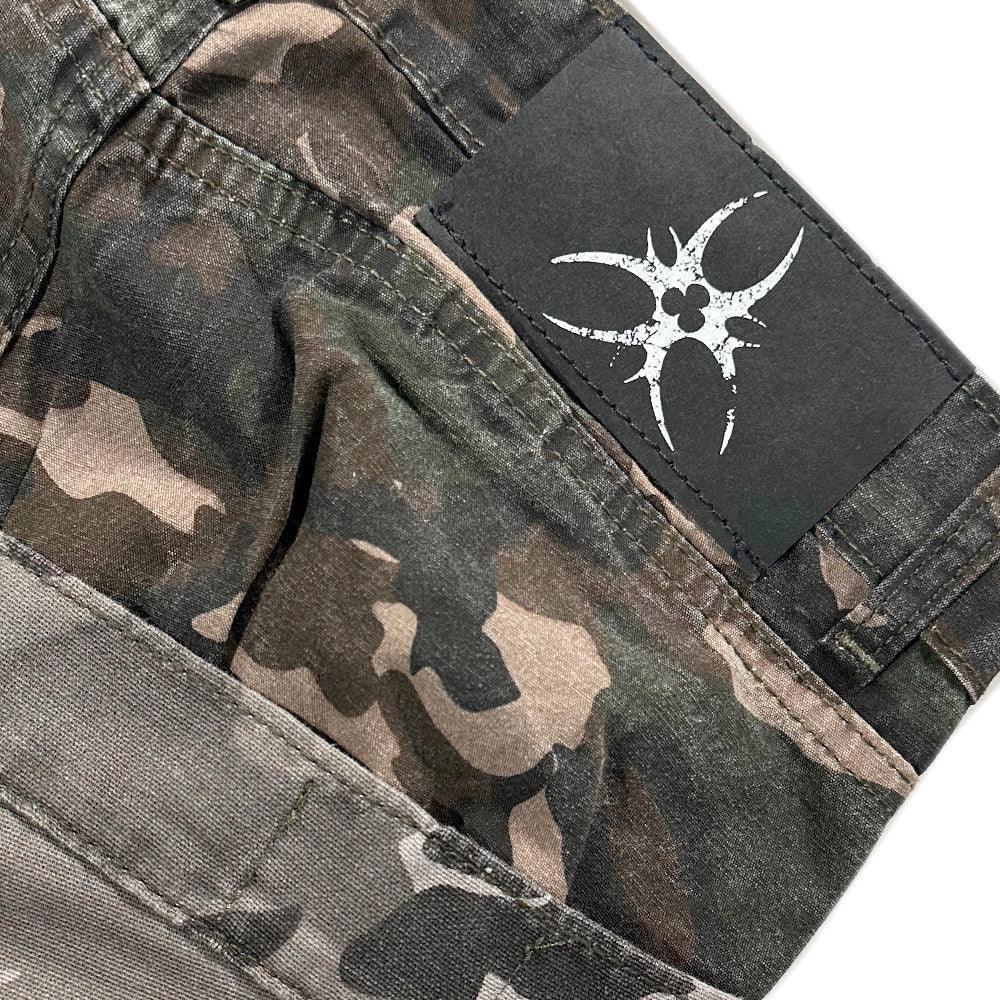Chaos Dream Waxed Camo Jorts - COZY WORLDWIDE - VENTURER