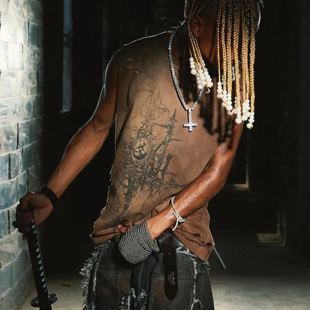 Knight Of Chaos Tanktop - COZY WORLDWIDE - VENTURER