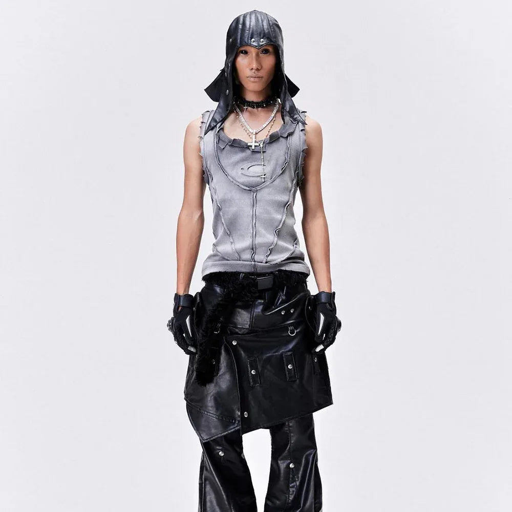 Chaos Dream Waxed Tanktop - COZY WORLDWIDE - VENTURER