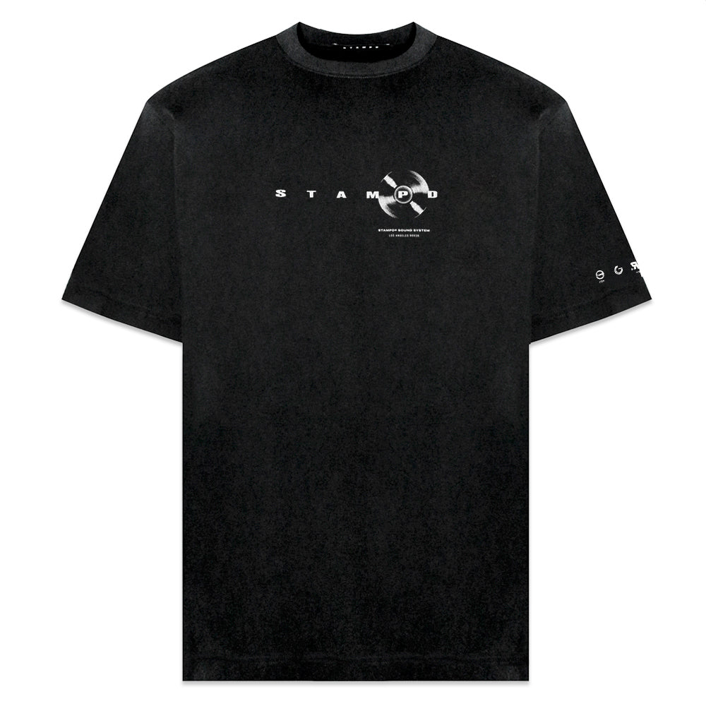 Sound System Vinyl Relaxed Tee - STAMPD - VENTURER