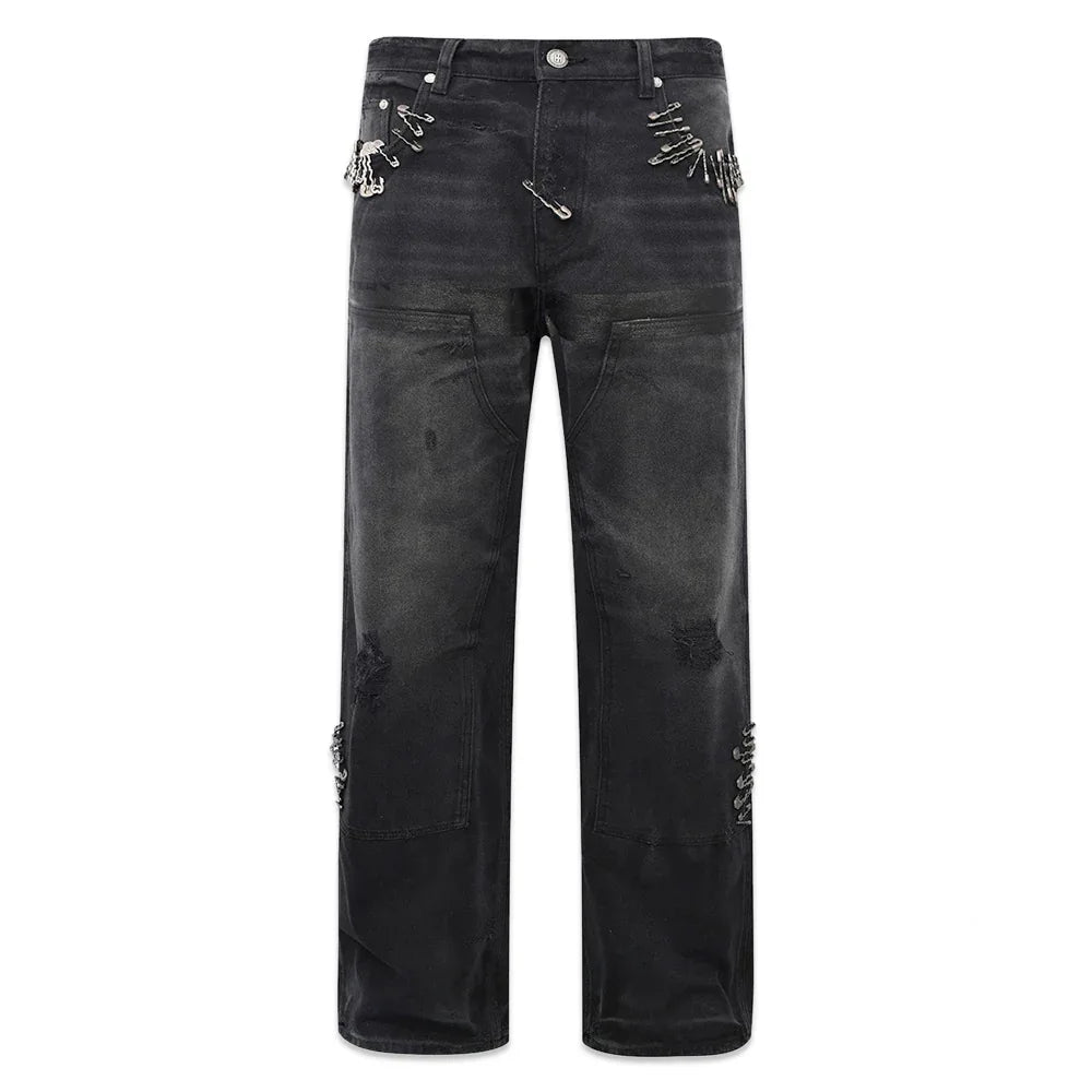 Vintage Pin Carpenter Pants - BIRTH OF ROYAL CHILD - VENTURER