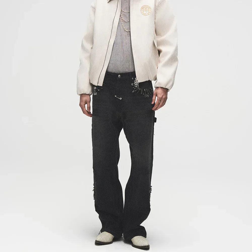 Vintage Pin Carpenter Pants - BIRTH OF ROYAL CHILD - VENTURER