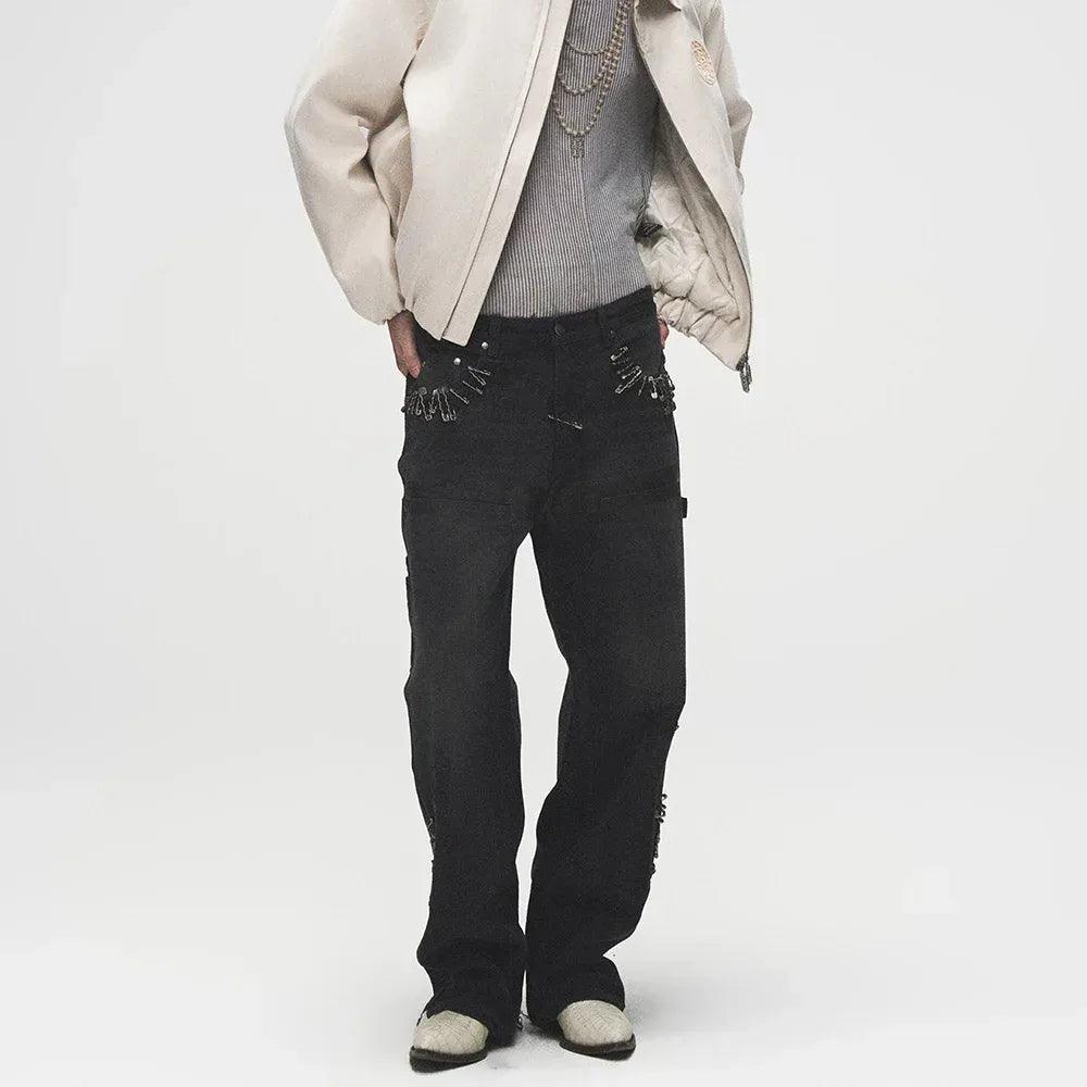 Vintage Pin Carpenter Pants - BIRTH OF ROYAL CHILD - VENTURER