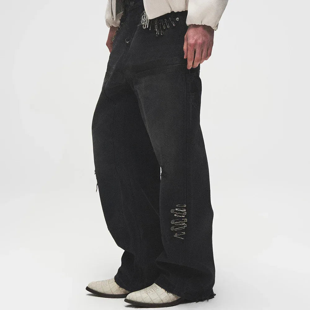 Vintage Pin Carpenter Pants - BIRTH OF ROYAL CHILD - VENTURER