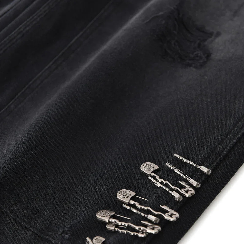 Vintage Pin Carpenter Pants - BIRTH OF ROYAL CHILD - VENTURER