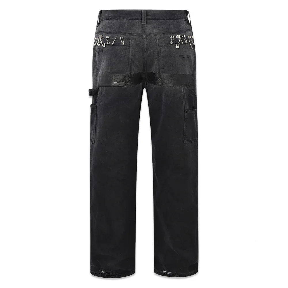 Vintage Pin Carpenter Pants - BIRTH OF ROYAL CHILD - VENTURER