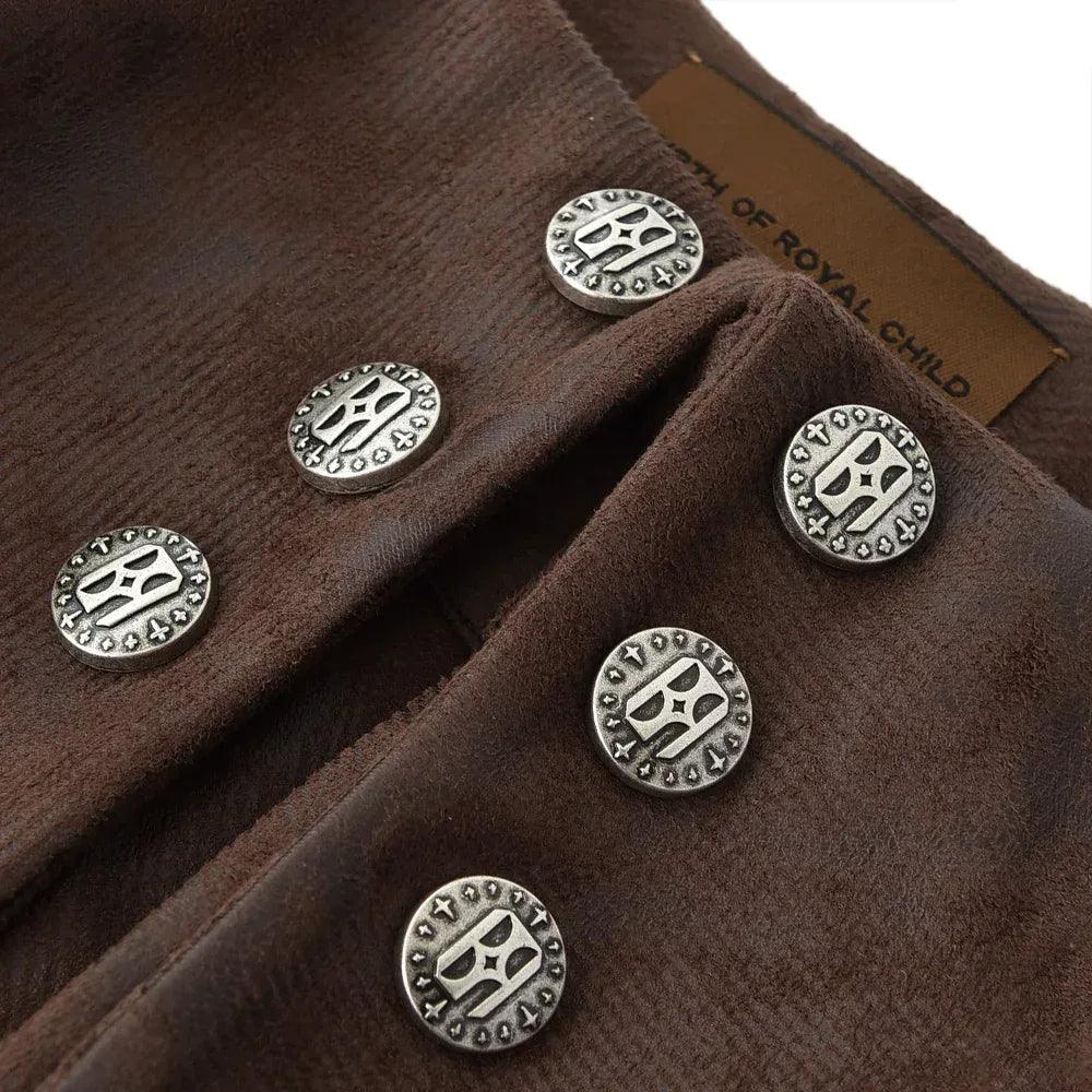 Suede Armor Pants - BIRTH OF ROYAL CHILD - VENTURER