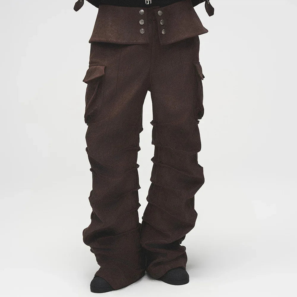 Suede Armor Pants - BIRTH OF ROYAL CHILD - VENTURER