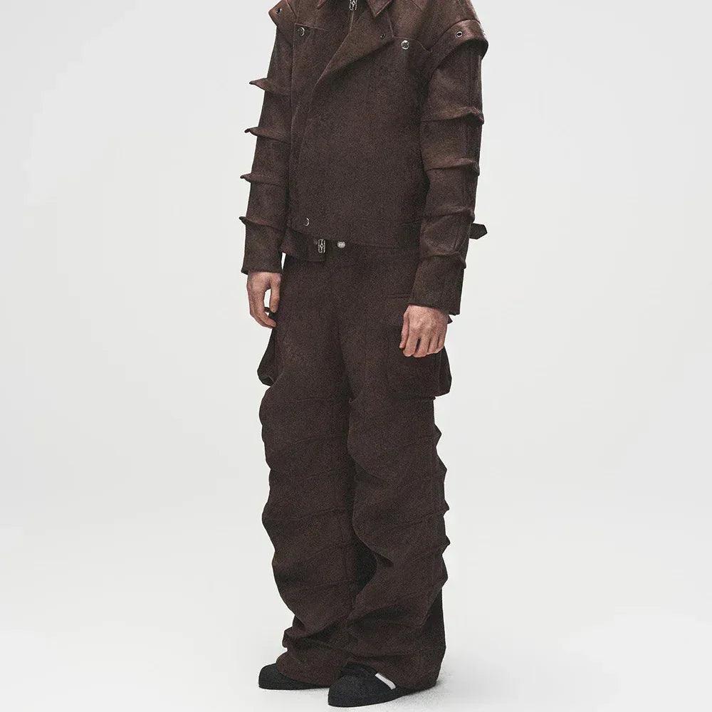 Suede Armor Pants - BIRTH OF ROYAL CHILD - VENTURER
