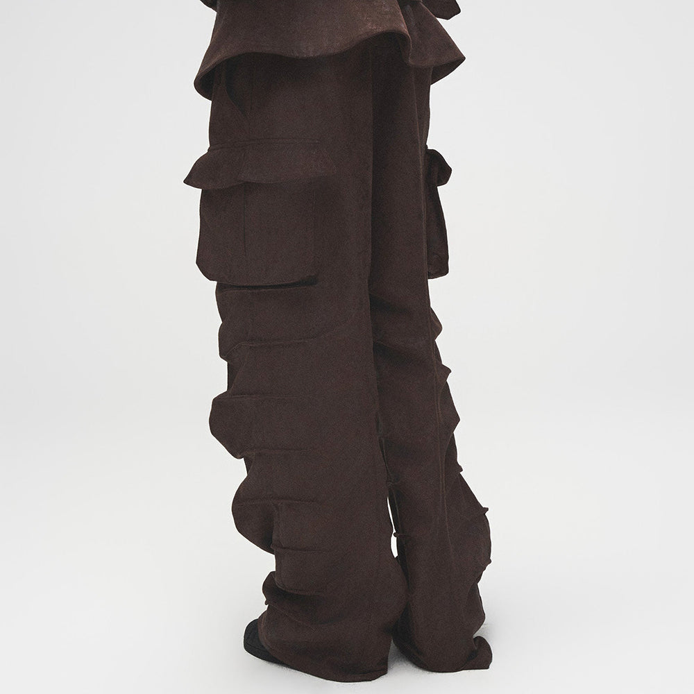 Suede Armor Pants